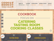 Tablet Screenshot of cookbooktavolacalda.com